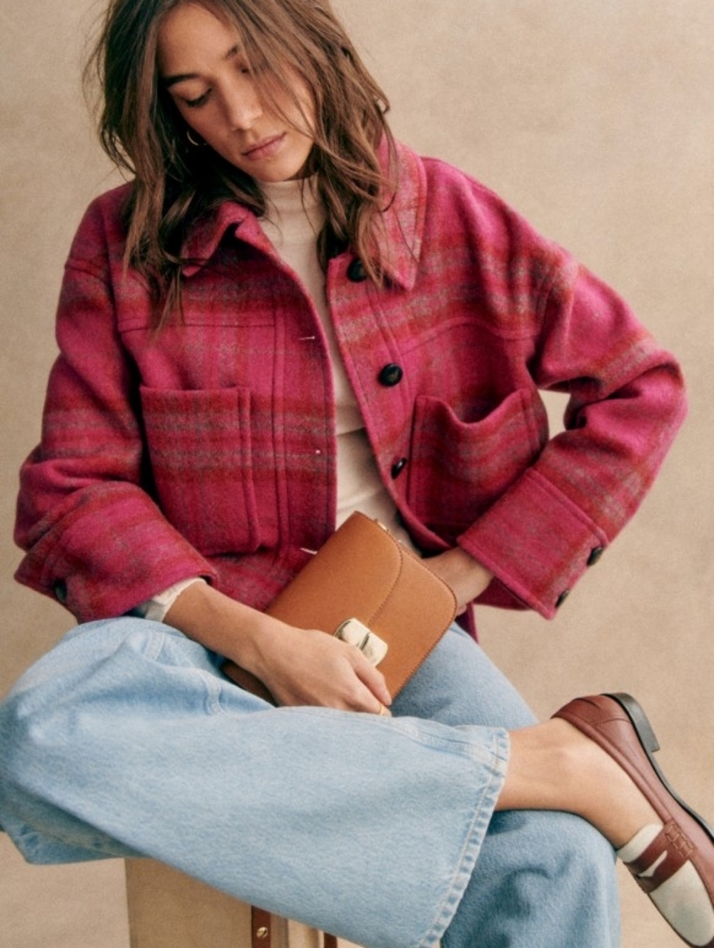 *NWT* [Sezane] Esteban Jacket - Solidarity Creation, Size 36/s